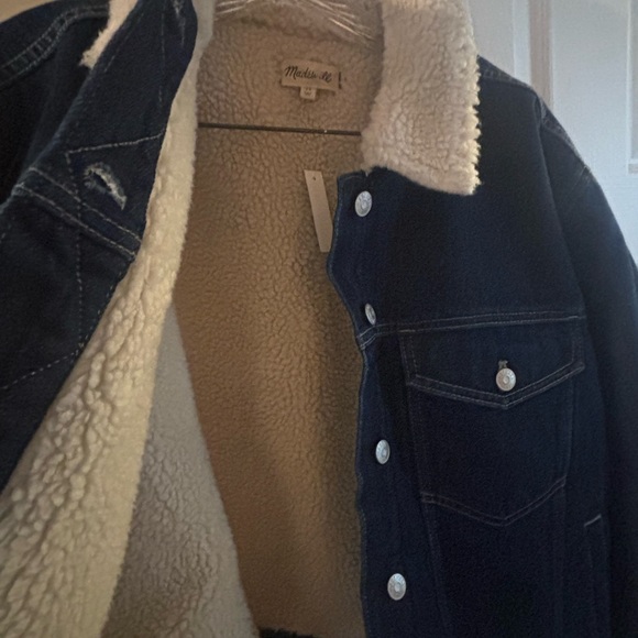 MADEWELL JEAN JACKET. - Picture 3 of 6